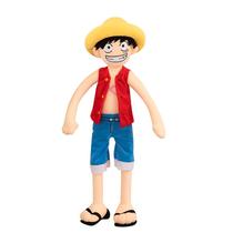 Brinquedo de boneca de pelúcia One Piece Luffy & Chopper 85 cm com algodão PP Brinquedo de boneca de pelúcia One Piece Luffy & Chopper 85 cm com algodão PP