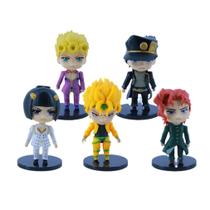 Brinquedo de boneco de anime colecionável Jojo's Bizarre Adventures, 5 unidades