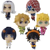 Brinquedo de boneco de anime colecionável Jojo's Bizarre Adventures, 6 unidades