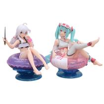 Brinquedo de boneco de anime colecionável Journeys Of Elainas x2 11cm