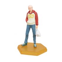 Brinquedo de boneco de anime colecionável modelo One Punch Man Saitama