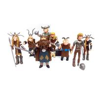 Brinquedo de boneco de anime colecionável sem dentes, 8 unidades/lote de 10 a 13 cm