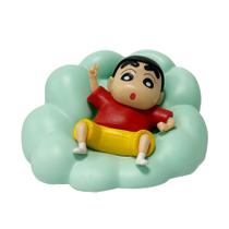 Brinquedo de boneco de anime, modelo colecionável, estatueta, lápis, canetas e chans