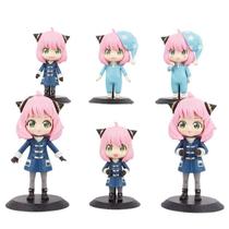 Brinquedo de bonecos de anime Collect Spys Familys Anyas Forgers 6 unidades