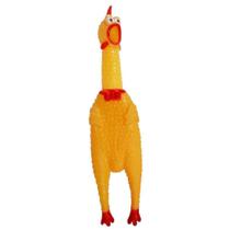 Brinquedo de Borracha Frango de Morder para cachorros e gatos CBR03273