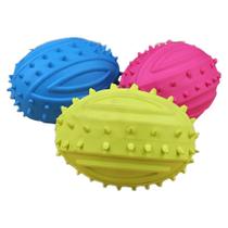 Brinquedo de Borracha Futebol Americano Cores Sortidas 1 Unidade