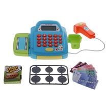Brinquedo de caixa registradora eletrônica Huacreate Finja j