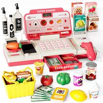 Brinquedo de caixa registradora Pretend Eohemeral 36 unidades, calculadora, scanner