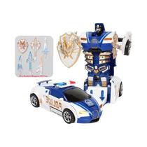 Brinquedo De Carro 2 Em 1 Para Meninos, Robô Com Transformação Automática, Veículo De Plástico, Brinquedo De Carro 2 Em 1 Para Meninos, Robô Com Transformação Automática, Veículo De Plástico,