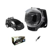 Brinquedo De Carro Mini RC Para Crianças, Controle Remoto De 10M, Carro De Liga Com Carregamento