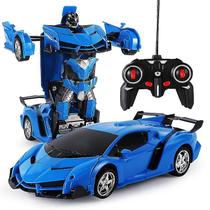Brinquedo de carro robô transformador com controle remoto para crianças Brinquedo de carro robô transformador com controle remoto para crianças