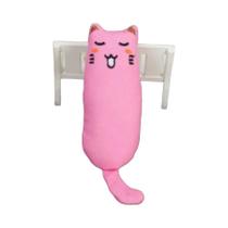 Brinquedo de Catnip para Gatos - Travesseiro de Pelúcia com Som de Fricção