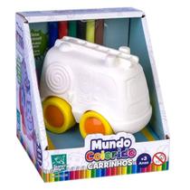Brinquedo De Colorir Mundo Colorido Carrinhos Bombeiro Brinquedo De Colorir Mundo Colorido Carrinhos Bombeiro