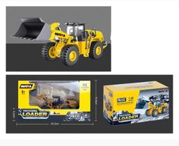 Brinquedo de construção carregadeira trator
