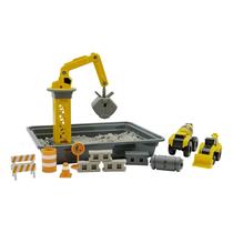 Brinquedo de construção CAT Dig N' Build Concrete com composto de 350 mL