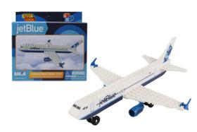 Brinquedo de construção Daron Jet Blue de 55 peças oficialmente licenciado