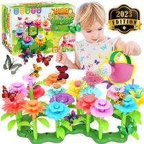 Brinquedo de construção de jardim de flores em Innorock para meninas de 3 a 8 anos