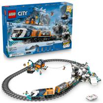Brinquedo de construção e aprendizagem LEGO City Arctic Polar Express Train