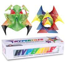 Brinquedo de construção Hypertile Hyperbolic com 48 blocos e 80 conectores