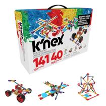 Brinquedo de construção K'nex Beginner 40, modelo com 141 peças por mais de 5 anos