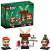 Brinquedo de construção LEGO Brickheadz Reindeer, Elf and Elfie 40353