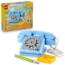 Brinquedo de construção LEGO Creator 3 em 1 telefone retrô 31174