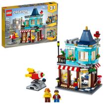 Brinquedo de construção LEGO Creator 3 em 1 Townhouse Toy Store 31105