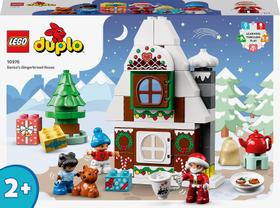 Brinquedo de construção LEGO DUPLO Santa's Gingerbread House 10976