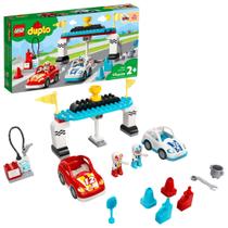 Brinquedo de construção LEGO DUPLO Town Race Cars 10947 para crianças de 2 anos ou mais