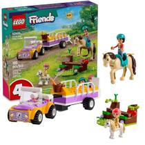 Brinquedo de construção LEGO Friends Horse and Pony Trailer 42634