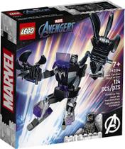 Brinquedo de construção LEGO Marvel Black Panther Mech Armor 76204