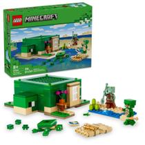 Brinquedo de construção LEGO Minecraft The Turtle Beach House