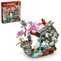 Brinquedo de construção LEGO NINJAGO Dragon Stone Shrine com 6 figuras