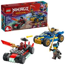 Brinquedo de construção LEGO NINJAGO Rogue vs Drix Race Car Duel 71840