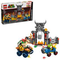 Brinquedo de construção LEGO Super Mario Bowser's Castle Set para maiores de 9 anos