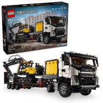 Brinquedo de construção LEGO Technic Volvo FMX Caminhão e Escavadeira EC230