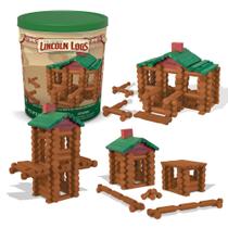Brinquedo de Construção Lincoln Logs - Edição 100º Aniversário (111 Peças) Brinquedo de Construção Lincoln Logs - Edição 100º Aniversário (111 Peças)