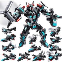 Brinquedo de construção LUKAT Robot 577 unidades STEM 25 em 1 meninos de 6 a 11 anos