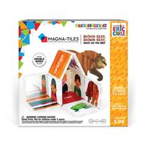 Brinquedo de construção MAGNA-TILES CreateOn Brown Bear Eric Carle