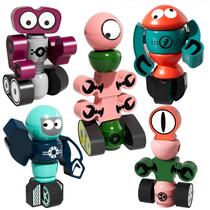Brinquedo de construção magnética, robô TEMI Magnets para crianças de 3 a 7 anos