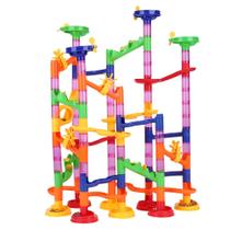 Brinquedo de construção Marble Run Building Blocks Fdit para crianças