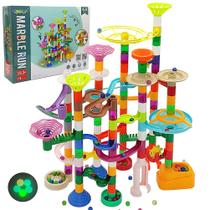 Brinquedo de construção Marble Run DSHMIXIA 150 peças, presente para crianças