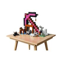 Brinquedo De Construção MOC Meu Mini Mundo, 530 Peças, Para Meninos E Meninas Acima De 8 Anos, a Brinquedo De Construção MOC Meu Mini Mundo, 530 Peças, Para Meninos E Meninas Acima De 8 Anos, a