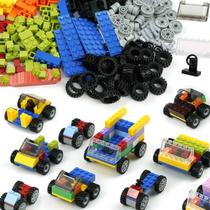 Brinquedo de construção Pamvava Classic Bricks, rodas e eixos, 400 unidades