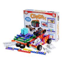 Brinquedo de construção POPULAR PLAYTHINGS Clipstix 100 peças