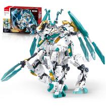 Brinquedo de construção Sluban Transforming Mech Dragon Warrior 731 unidades