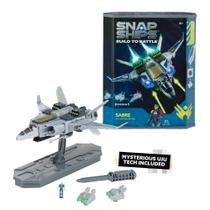 Brinquedo de construção SNAP SHIPS Sabre XF-23 Interceptor 8+