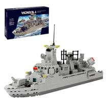 Brinquedo de Construção SUNHABI - Navio de Batalha Militar para Meninos (10-12 anos)