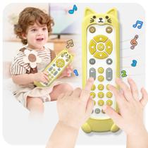 Brinquedo de controle remoto para bebês KIRALUMI com capa de silicone para gatinhos