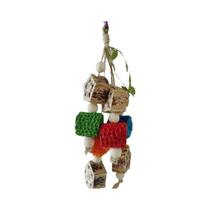 Brinquedo De Corda Colorido Para Pássaros Peônia Pele De Tigre Para Decoração De Gaiola Suprimentos Brinquedo De Corda Colorido Para Pássaros Peônia Pele De Tigre Para Decoração De Gaiola Suprimentos